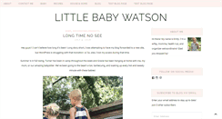 Desktop Screenshot of littlebabywatson.com